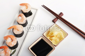 Naklejki Delicious sushi rolls