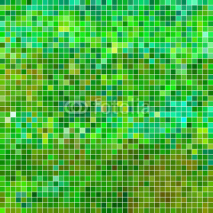 Fototapety abstract vector square pixel mosaic background