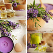 Naklejki lavender oil