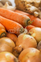 Naklejki Vegetables close-up