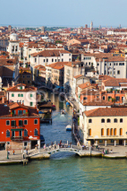 Naklejki Venice landmark, aerial view 