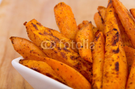 Naklejki sweet potato fries