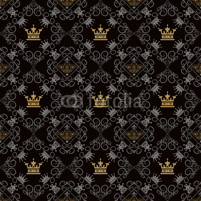 Royal Background, Seamless Pattern