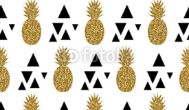 Seamless Pineapples Pattern