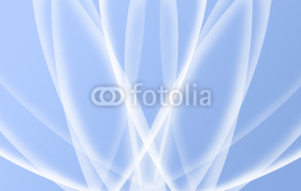 Naklejki Simple abstract blurry Serenity colored background with white lines; desktop style. Soft blue spring background, concept of colors and shapes.