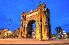 Fototapety Barcelona - Arch of Triumph