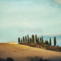 Naklejki Tuscan rural landscape