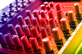 Naklejki mixing console