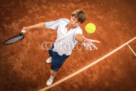 Fototapety tennis player