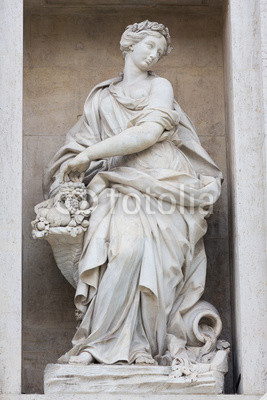 The Trevi Fountain (Fontana di Trevi) - Rome, Italy