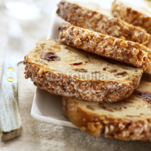 Fototapety sliced raisin bread