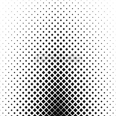 Monochrome square pattern background design