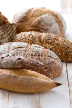 Obrazy i plakaty パン　フランスパン　ハードブレッド　ハードパン