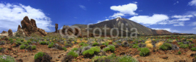 Naklejki Panoramic image of the volcano Teide on the island of Tenerife