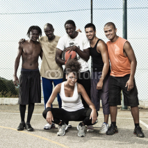 Naklejki Street basketball team