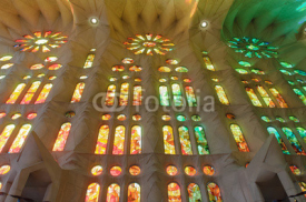 Fototapety Sagrada Familia indoor, Spain