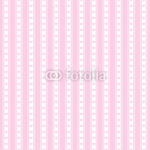 Fototapety Hintergrund, gestreift, rosa, Herzen, nahtlos wiederholbar