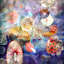 Fototapety Abstract watercolor background
