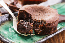 Fototapety chocolate cheese cake