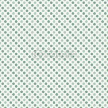 Obrazy i plakaty Light and Dark Green Small Polka Dot Pattern Repeat Background