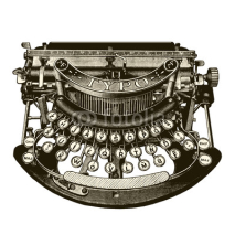 Naklejki Machine à écrire