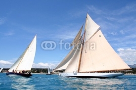 Fototapety team spirit esprit d'équipe voilier regate mer ocean yachting