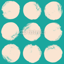 Fototapety Grunge circles pattern
