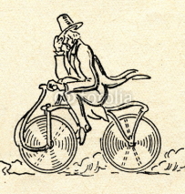 Naklejki Bicycle ca. 1820