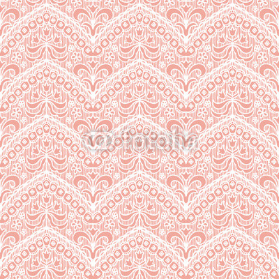 Lace seamless pattern with flowers on beige background