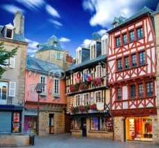 Naklejki Quimper en Bretagne, France
