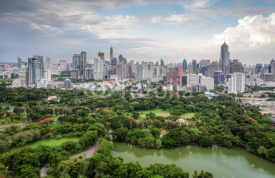 Bangkok city day view