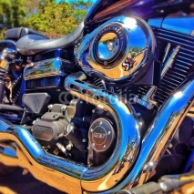 Obrazy i plakaty motorcycle engine