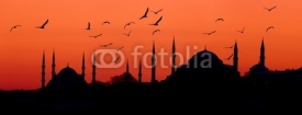 Naklejki Estambul skyline
