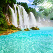 Fototapety Detian waterfall