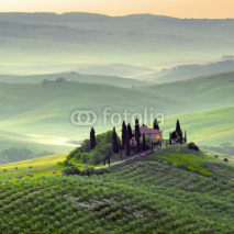 Fototapety Toscana, paesaggio.