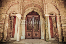Fototapety church door