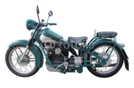 Naklejki Old Motorcycle