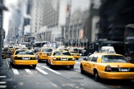 Fototapety New York taxis