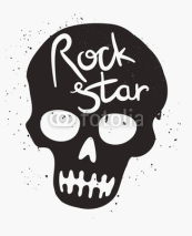 Fototapety Rock Star Poster