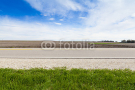 Fototapety American Country Road Side View