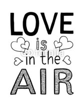 Naklejki Love is in the Air