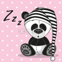Fototapety Sleeping panda