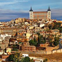 Naklejki Toledo -medieval city of  Spian
