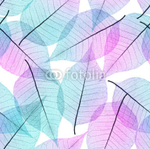 Fototapety Seamless leaves background