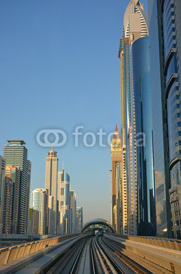 Cityscape, Metro, Dubai