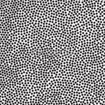 Naklejki Polka dot background, seamless pattern. Black and white. Vector illustration EPS 10