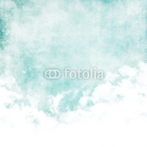 Fototapety Water color like cloud on old paper texture background