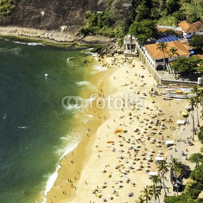 Beautiful beach in Rio de Janeiro, Brazil