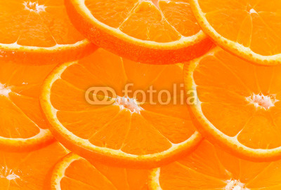 Healthy food, abstract background. Orange slices