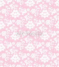 Naklejki Floral lace pattern